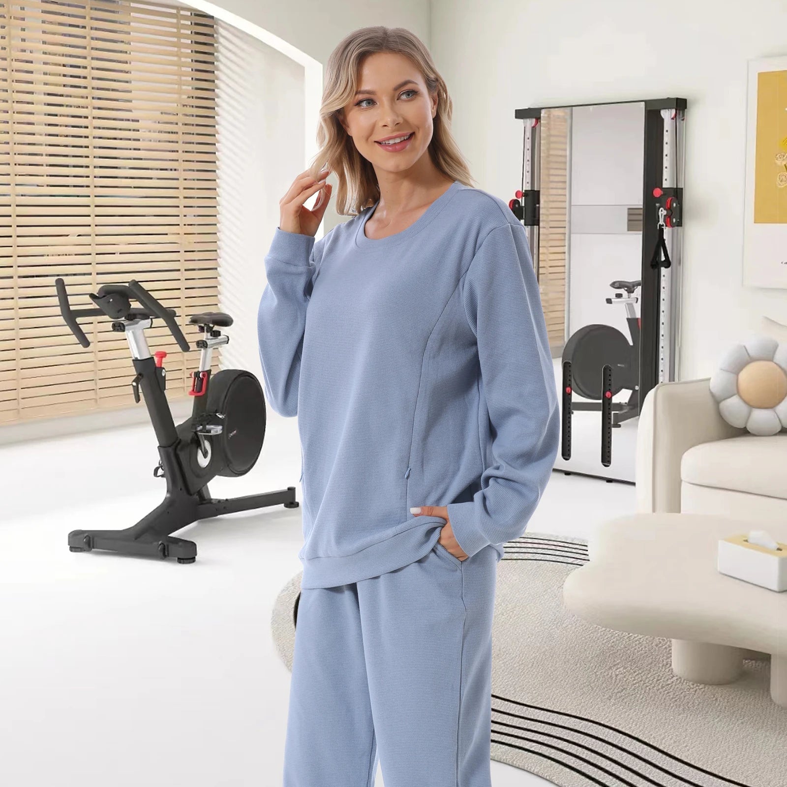 Autumn Nursing T-Shirt – Long Sleeve Maternity Top with Zipper Access